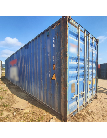 Contentor Marítimo  40' HC (12 metros, Altura Extra)