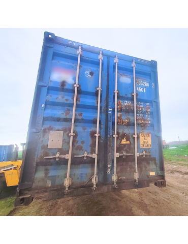 Contentor Marítimo  40' HC (12 metros, Altura Extra)