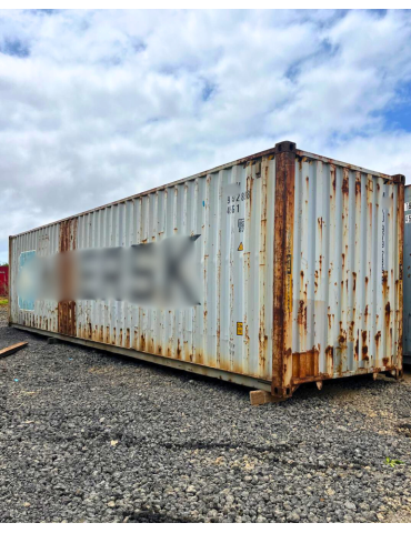 Contentor Marítimo  40' HC (12 metros, Altura Extra)