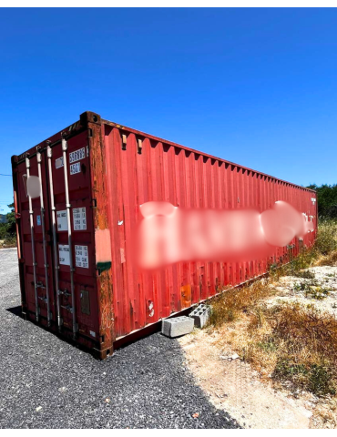 Contentor Marítimo  40' HC (12 metros, Altura Extra)