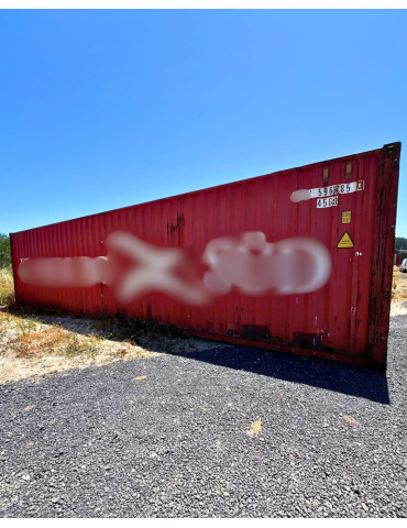 Contentor Marítimo  40' HC (12 metros, Altura Extra)
