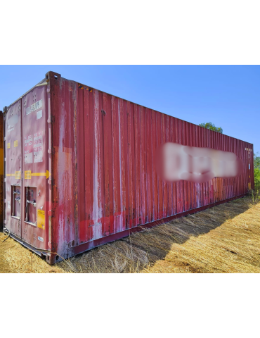 Contentor Marítimo  40' HC (12 metros, Altura Extra)