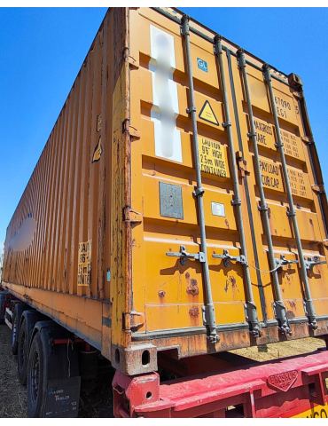 Contentor Marítimo  40' HC (12 metros, Altura Extra)