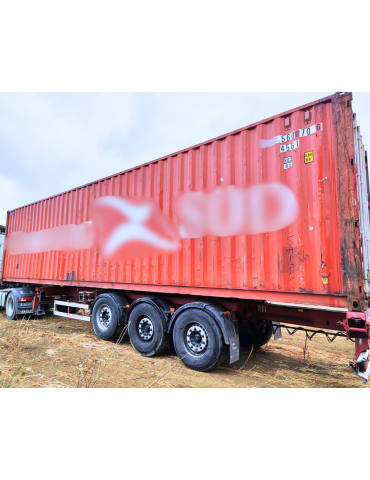 Contentor Marítimo  40' HC (12 metros, Altura Extra)