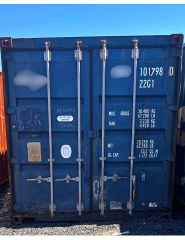 Contentor Marítimo  20' (6 metros)