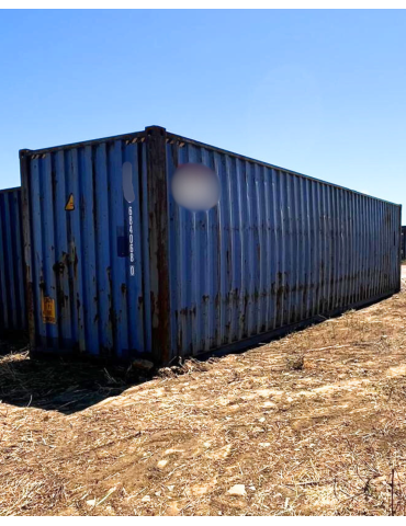Contentor Marítimo  40' HC (12 metros, Altura Extra)