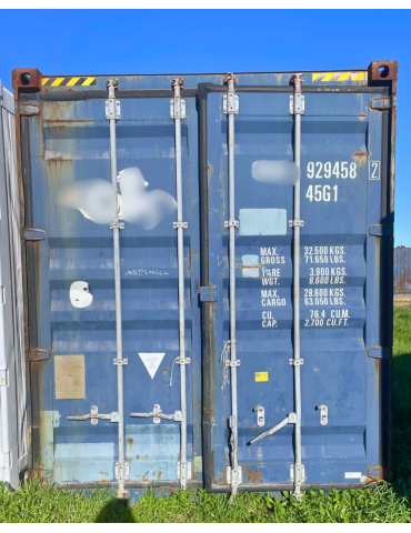 Contentor Marítimo 12 metros - Altura Extra (40' HC)