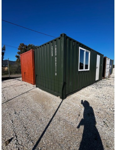 Contentor Marítimo Transformado de 6 metros (20') - Sob Encomenda