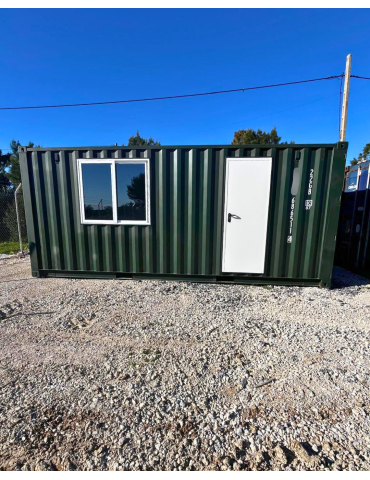 Contentor Marítimo Transformado de 6 metros (20') - Sob Encomenda