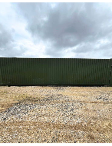 Contentor Marítimo 12 metros - Altura Extra - Dividido em 4 boxes