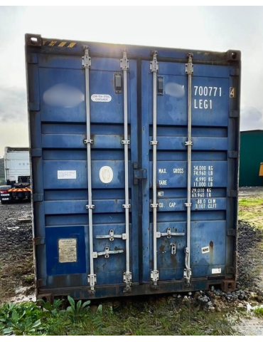 Contentor Marítimo de 13.71 metros, Altura Extra (45' HC )