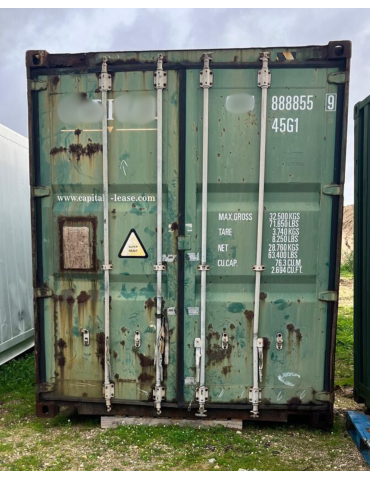 Contentor Marítimo 12 metros - Altura Extra (40' HC)