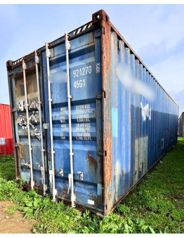 Contentor Marítimo 12 metros - Altura Extra (40' HC)