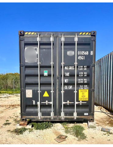 Contentor Marítimo 40' HC (12 metros, Altura Extra) - Semi-Novo