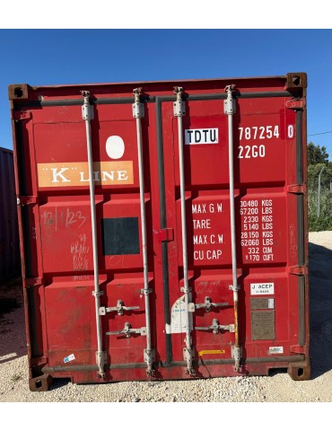 Contentor Marítimo 6 metros (20')