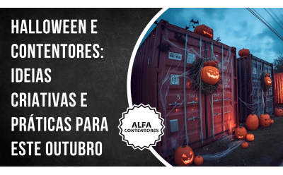 Halloween e contentores: ideias criativas e práticas para este Outubro