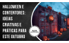 Halloween e contentores: ideias criativas e práticas para este Outubro
