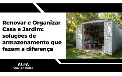 Renovar e Organizar Casa e Jardim: soluções de armazenamento que fazem a diferença