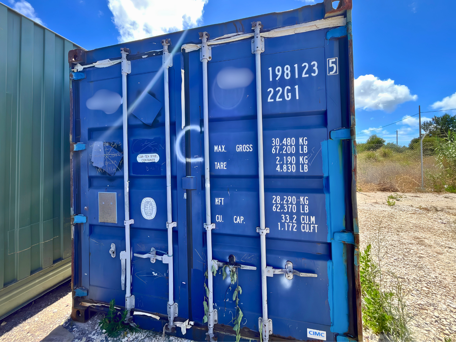 20ft Altura Standard Container