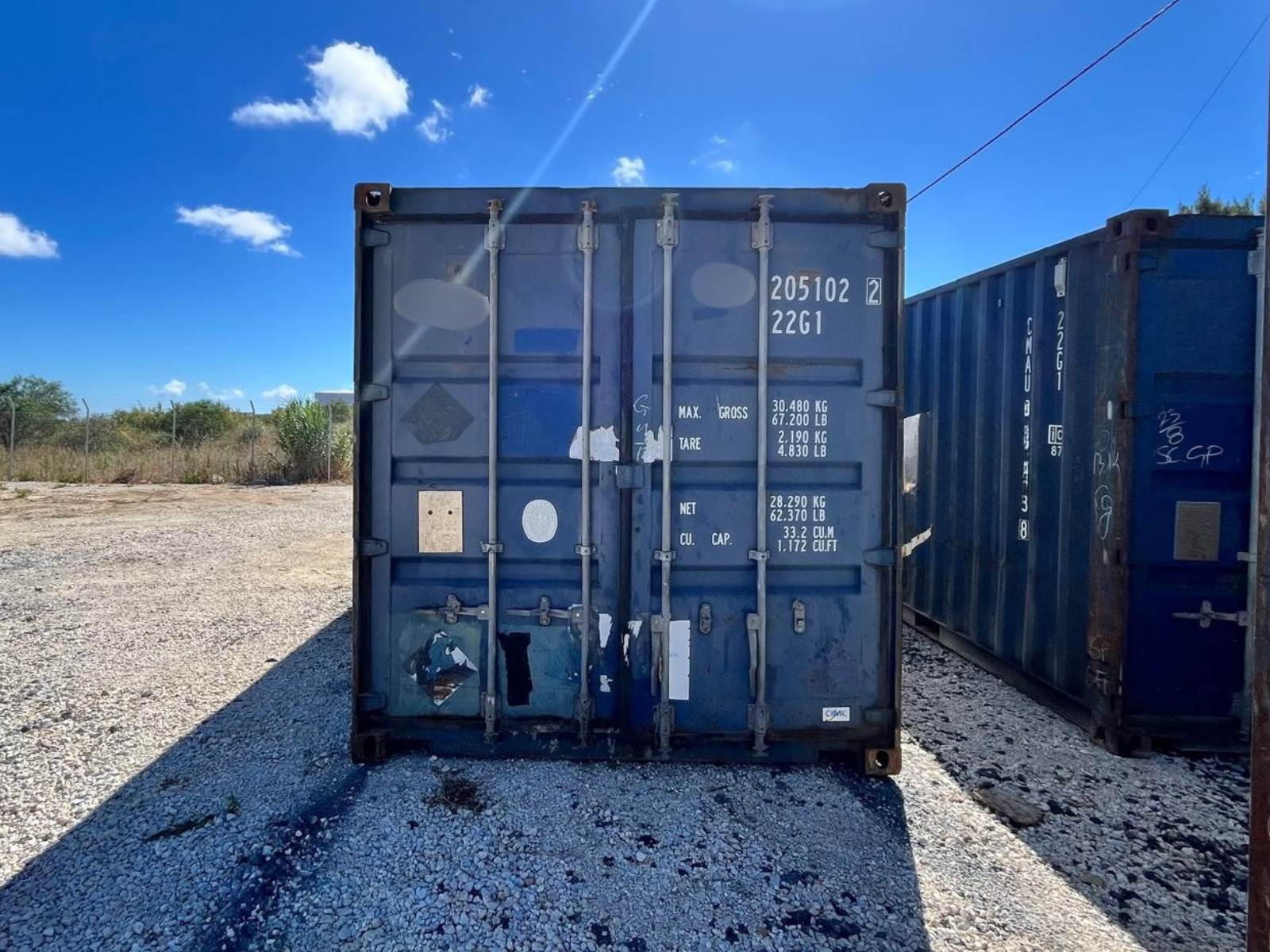 20ft Altura Standard Container