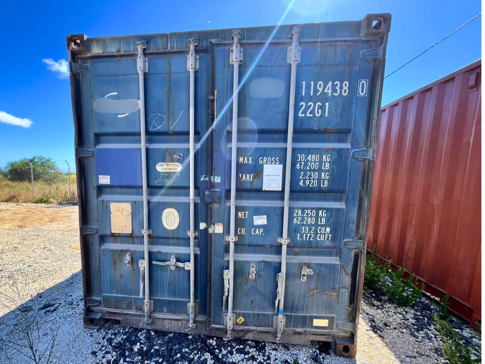 20ft Altura Standard Container