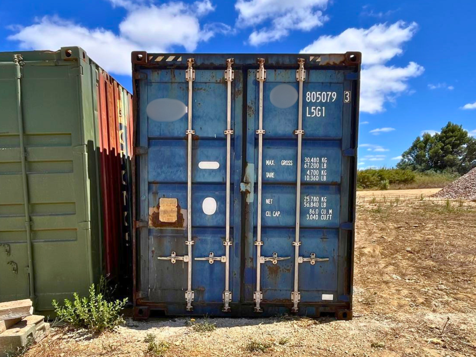 45ft Altura Extra Container