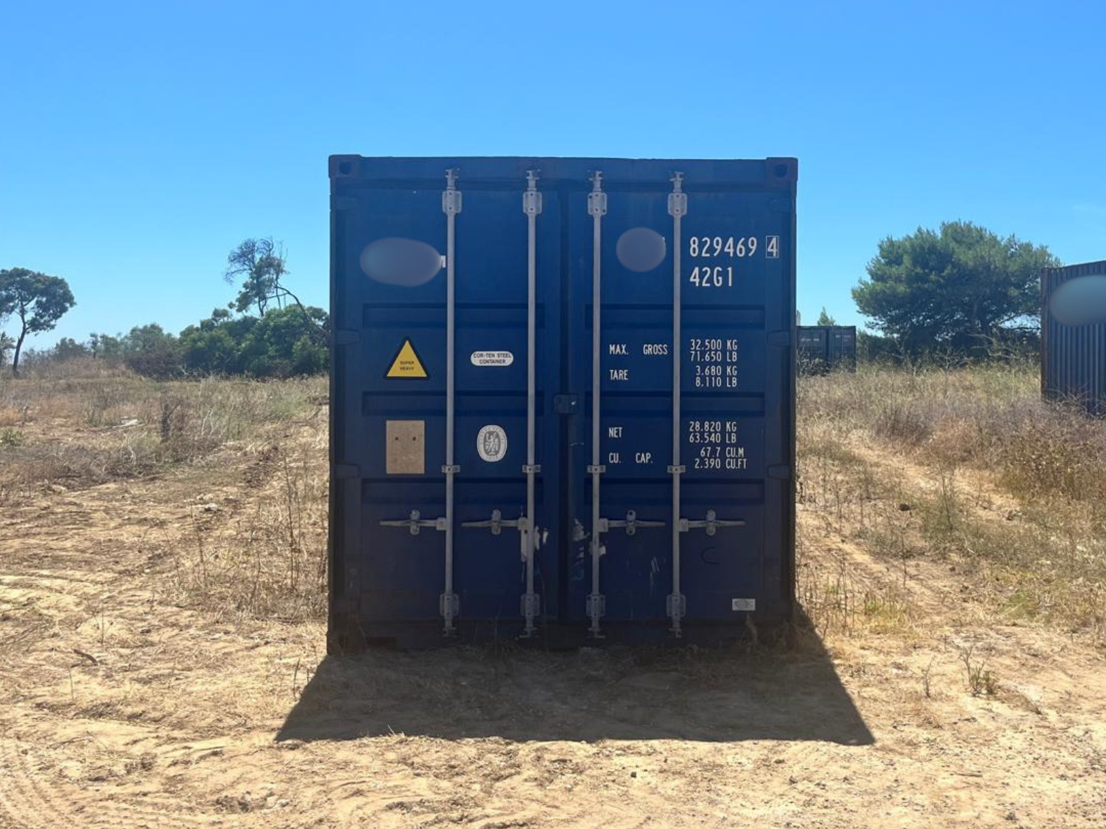 40ft Altura Standard Container