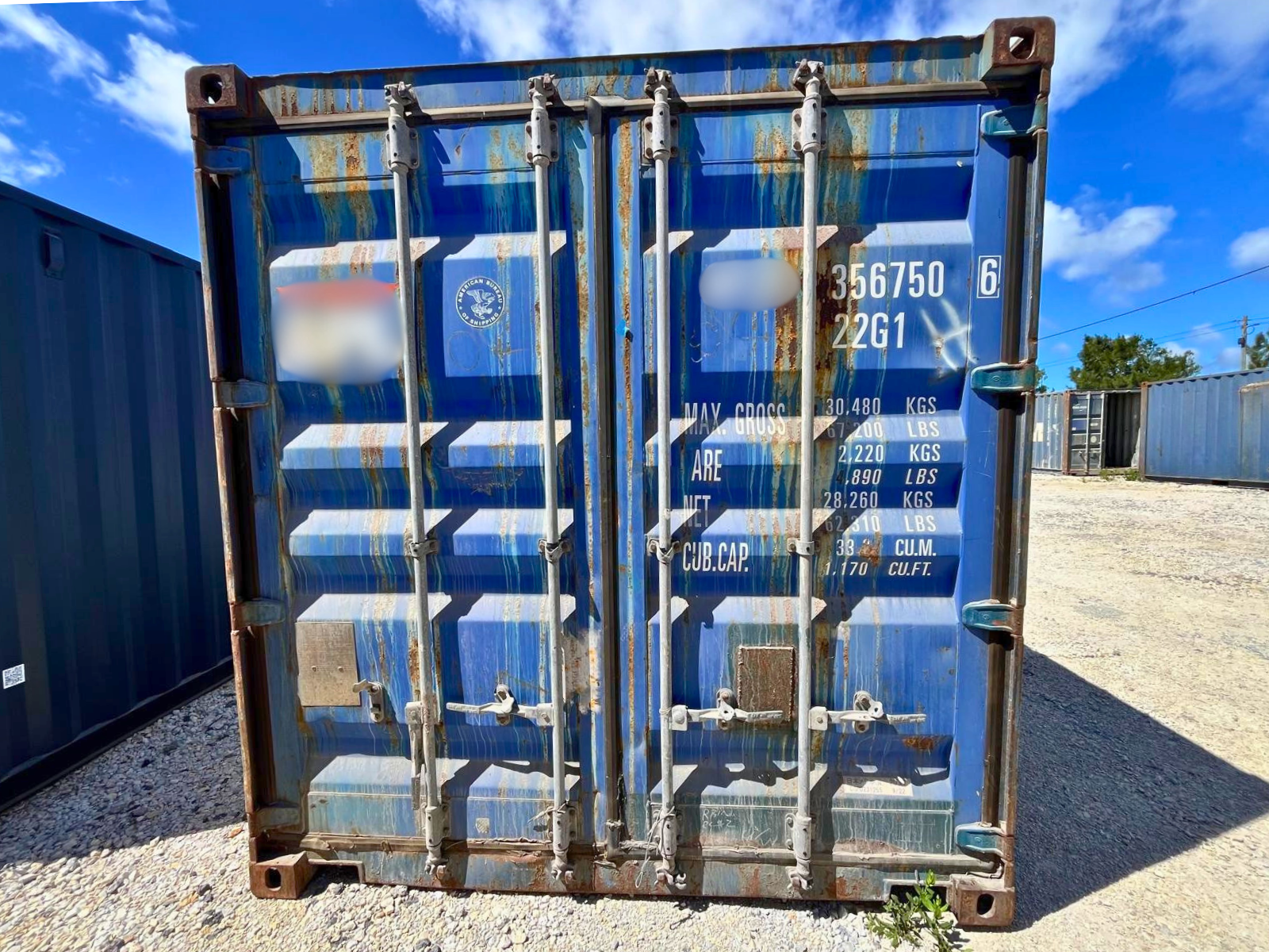 20ft Altura Standard Container