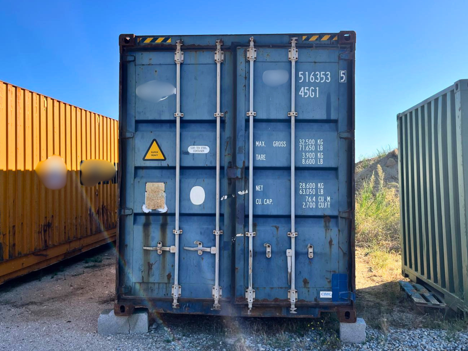 40ft Altura Extra Container
